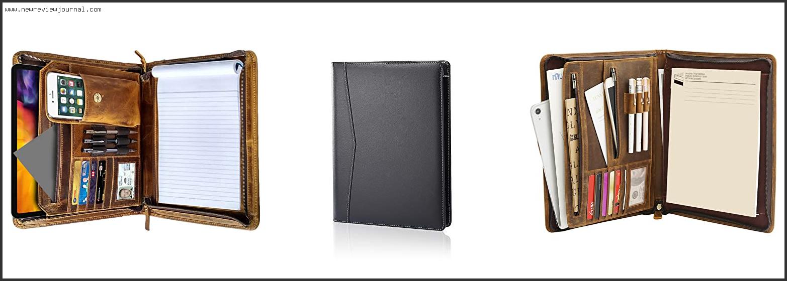 Top 10 Best Leather Padfolio Based On User Rating