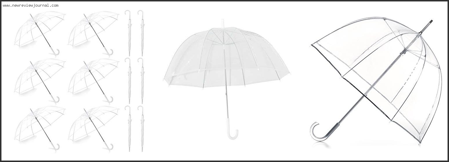 Top 10 Best Clear Umbrella Reviews With Products List