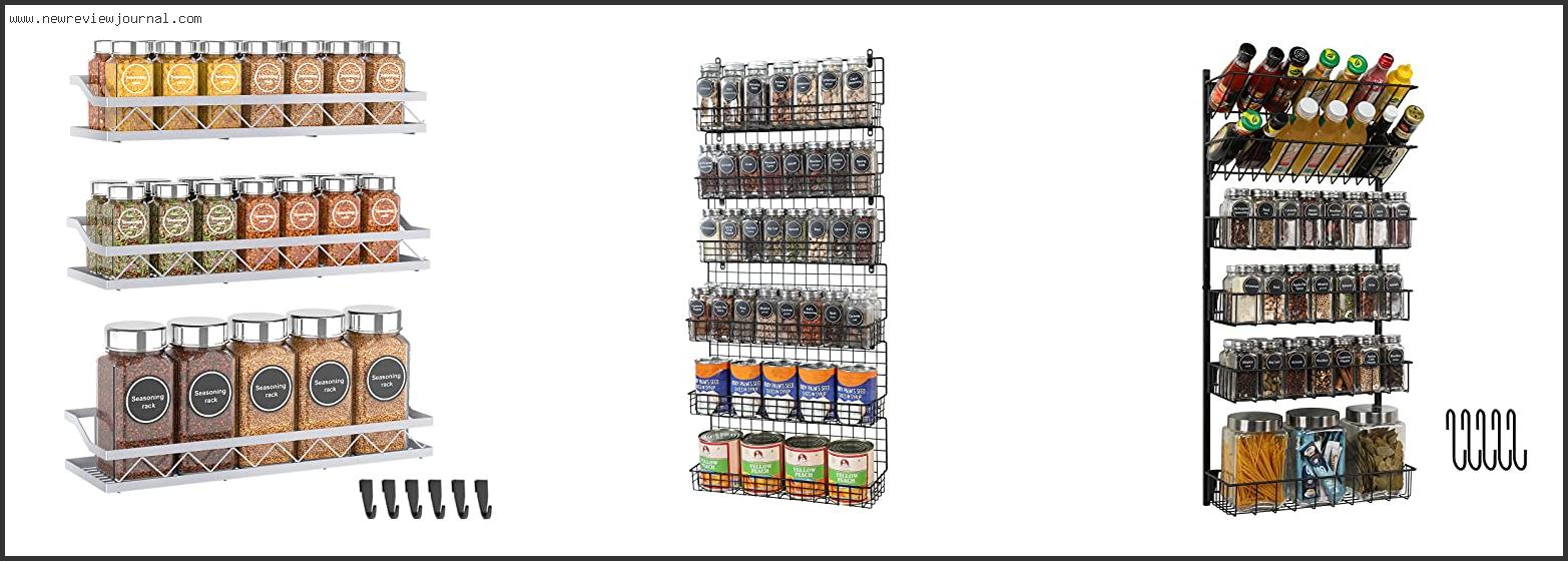Top 10 Best Wall Mounted Spice Rack With Expert Recommendation