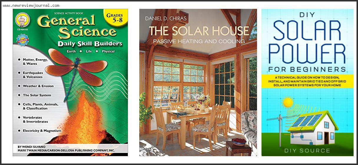 Top 10 Best Solar Energy Books – To Buy Online