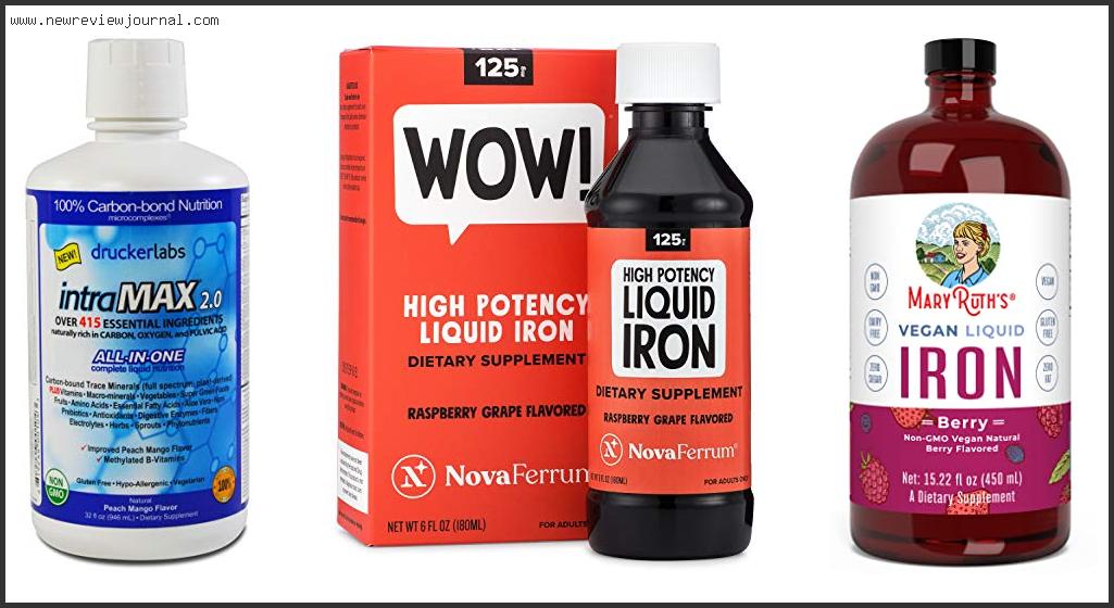 Top 10 Best Liquid Supplements Based On Scores
