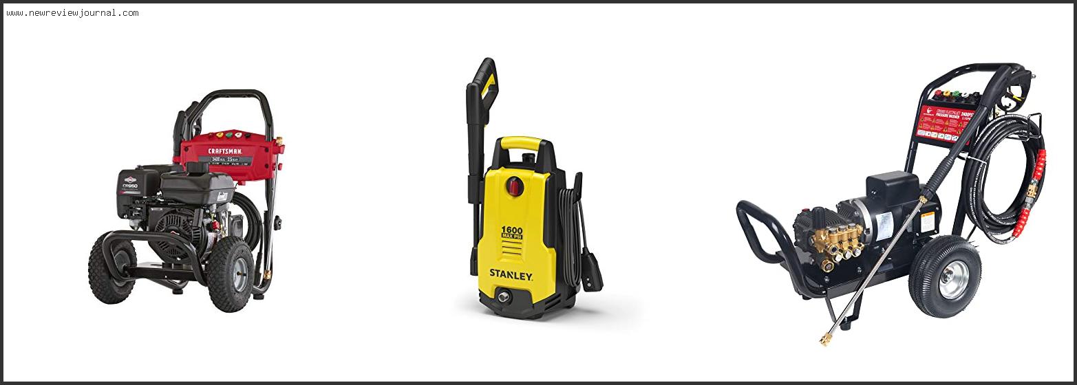 Best Electric Start Pressure Washer