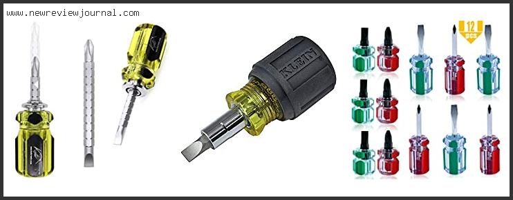 Top 10 Best Stubby Screwdriver – Available On Market