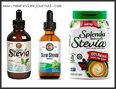 Top 10 Best Tasting Stevia Reviews With Products List