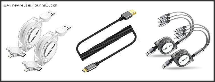 Top 10 Best Retractable Micro Usb Cable Reviews With Scores