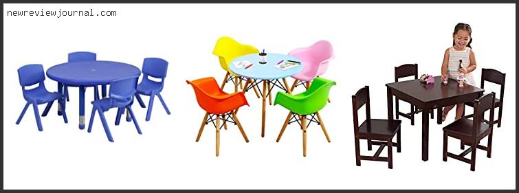10 Best Childrens Round Table And Chairs In [2024]