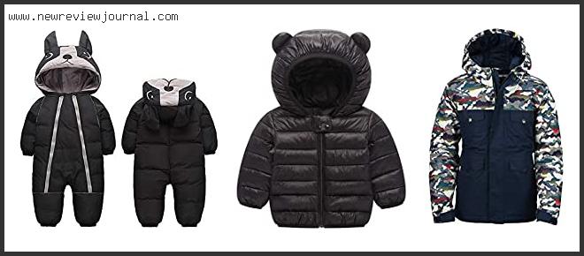 Top 10 Best Winter Coats For Toddler Boy Based On User Rating