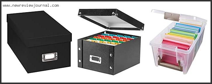 Top 10 Best Photo Storage Boxes With Dividers With Buying Guide