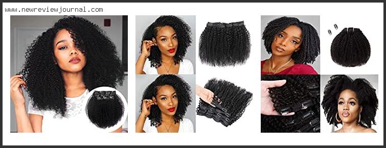 Top 10 Best Natural Hair Clip Ins Based On User Rating