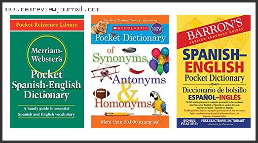 Top 10 Best Pocket Dictionaries – Available On Market
