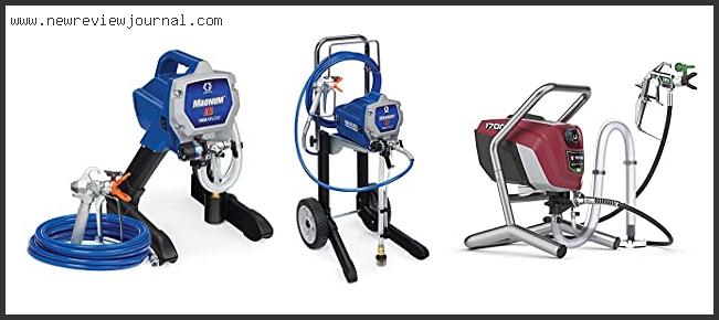 Top 10 Best Airless Paint Sprayers In [2024]