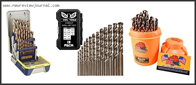 Top 10 Best Drill Bits For Metal Reviews With Products List