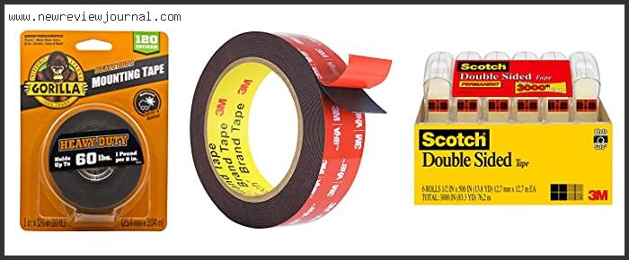 Top 10 Best Double Sided Tape Reviews For You