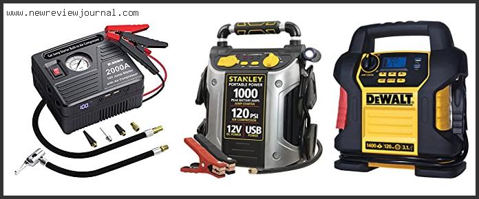Top 10 Best Jump Starter With Air Compressor In [2024]