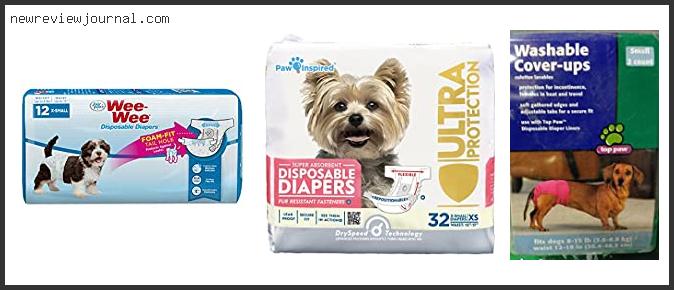 10 Best Top Paw Disposable Dog Diapers Reviews With Products List