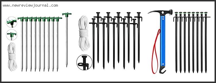 Top 10 Best Tent Stakes Reviews With Products List