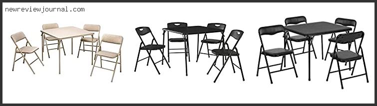 Deals For Card Table & Chairs Set With Expert Recommendation