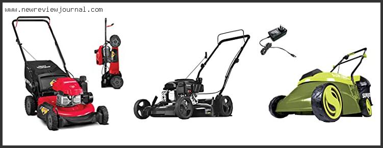 Best Gas Powered Push Lawn Mowers