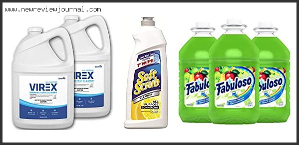 Top 10 Best Commercial All Purpose Cleaners In [2024]