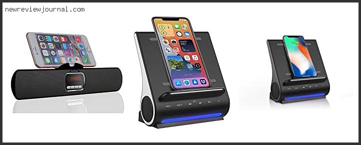 Phone Docking Station With Speakers