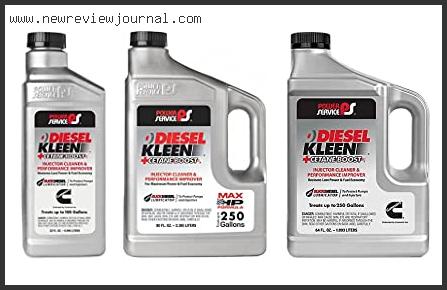Top 10 Best Diesel Additive Cummins With Buying Guide