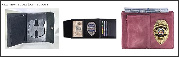 Top 10 Best Police Badge Wallet Reviews With Products List