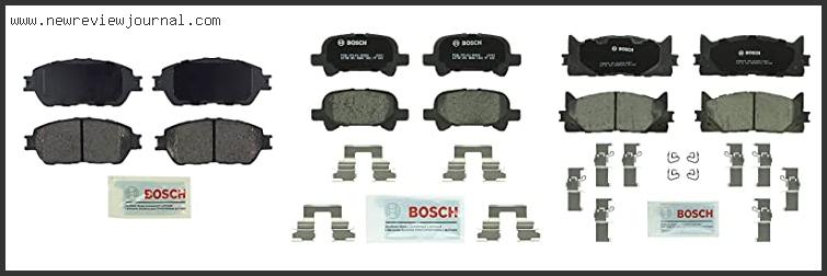 Top 10 Best Brake Pads For Toyota Avalon – Available On Market