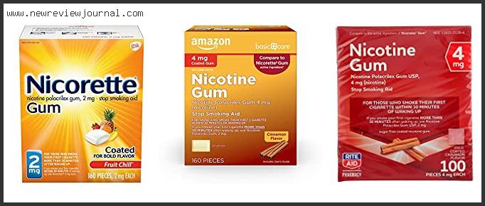 Top 10 Best Nicotine Gum In [2024]