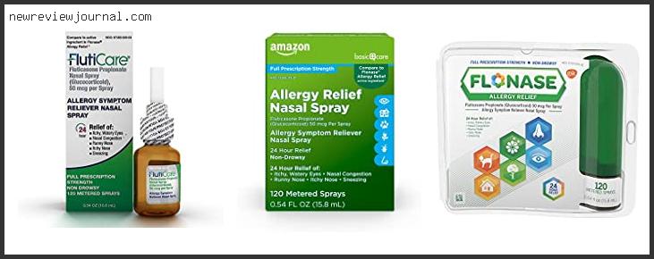 Deals For Best Allergy Spray For Nose Based On Customer Ratings