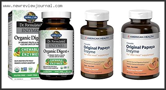 Top 10 Best Chewable Digestive Enzymes Based On Scores