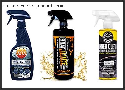 Top 10 Best Interior Protectant Reviews With Scores
