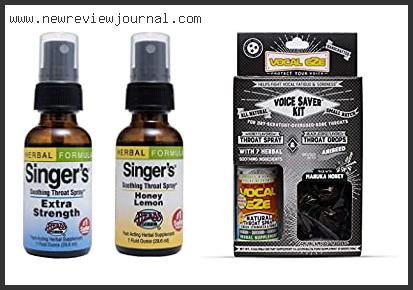 Top 10 Best Vocal Spray For Singers In [2024]