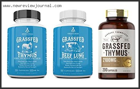 Top 10 Best Thymus Supplement Based On Scores