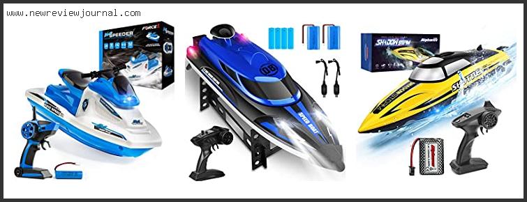 Top 10 Best Remote Control Boat For Kids In [2024]