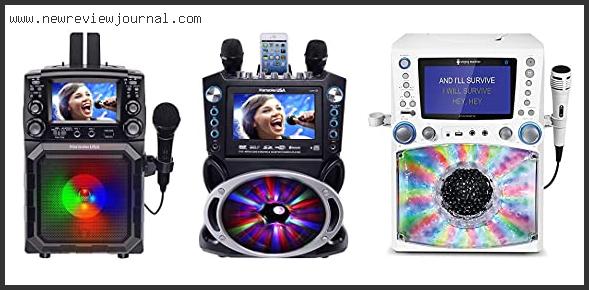 Top 10 Best Karaoke Machine With Screen Reviews With Scores
