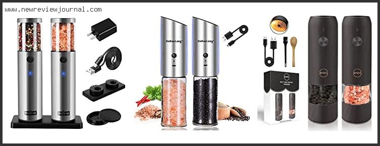 Top 10 Best Rechargeable Pepper Grinder – To Buy Online