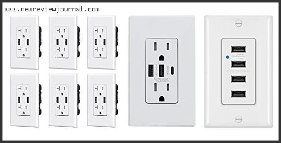 Top 10 Best Usb Wall Receptacle Based On User Rating