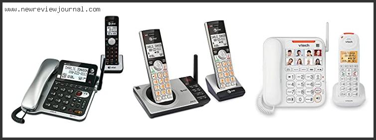 Top 10 Best Corded Cordless Phone With Answering Machine Based On Scores