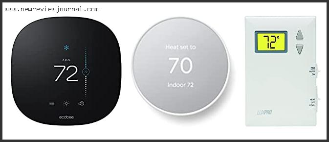 Top 10 Best Battery Powered Thermostat – Available On Market