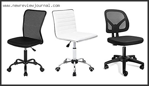 Top 10 Best Ergonomic Armless Office Chair Reviews For You