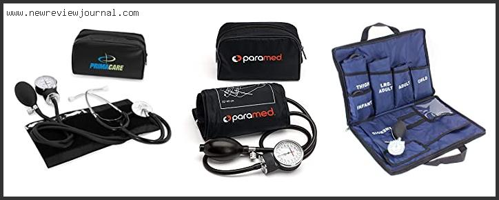 Top 10 Best Manual Blood Pressure Monitor With Stethoscope Reviews With Products List