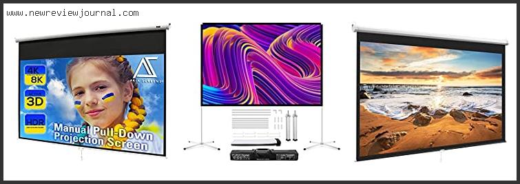 Top 10 Best 3d Projector Screen Reviews For You