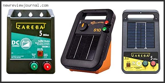 Best Solar Electric Fence Charger For Deer