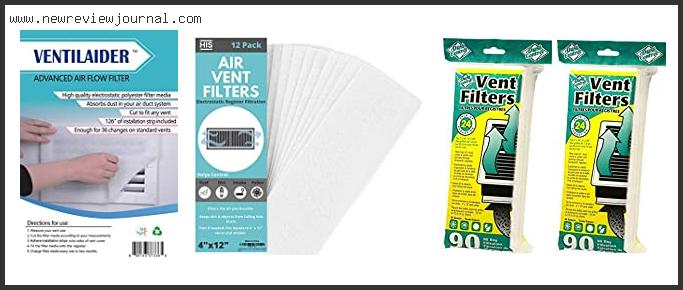 Top 10 Best Air Vent Filters Reviews With Products List