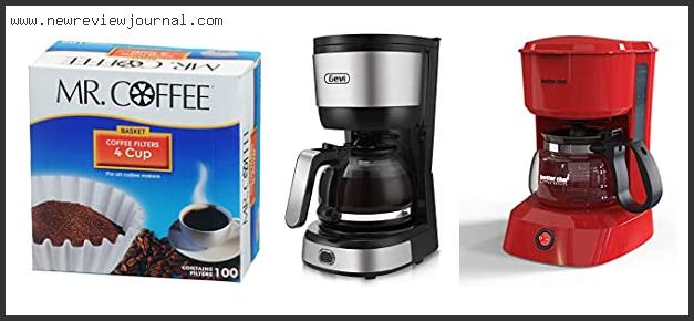 Top 10 Best 4 Cup Coffee Makers With Buying Guide