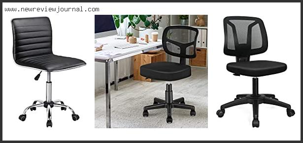 Top 10 Best Armless Desk Chair Reviews For You