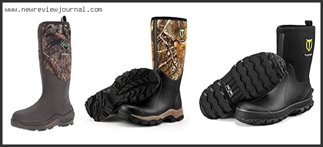 Top 10 Best Rated Rubber Hunting Boots – To Buy Online