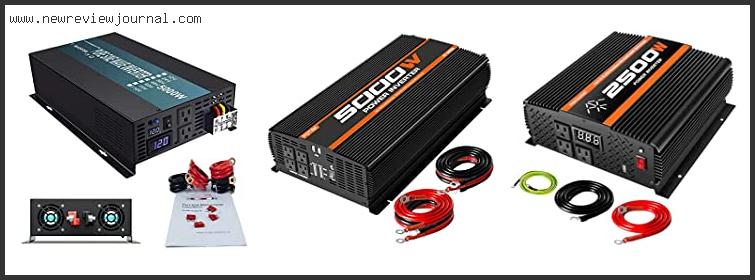 Top 10 Best 5000 Watt Inverter Reviews With Products List