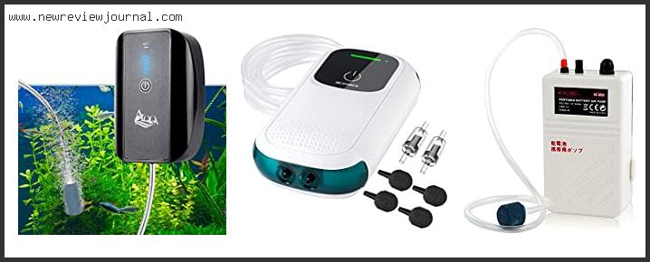 Top 10 Best Battery Powered Air Pump For Aquarium With Buying Guide