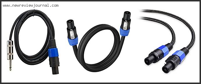 Top 10 Best Speakon Cable For Bass Amp Based On User Rating